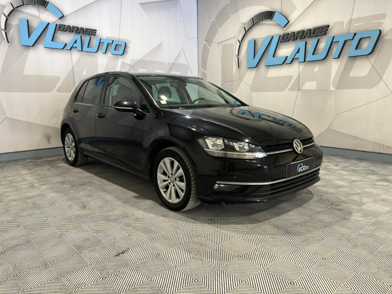 Volkswagen GOLF 1.6 TDI 115 FAP DSG7 Confortline DIESEL Noir Occasion à vendre