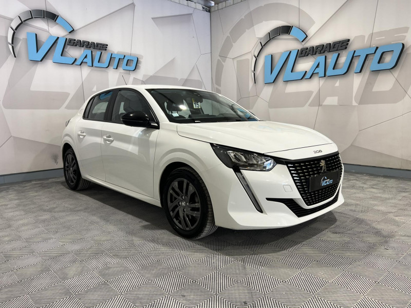 Peugeot 208  BlueHDi 100 S&S BVM6 Active Pack DIESEL Blanc Occasion à vendre