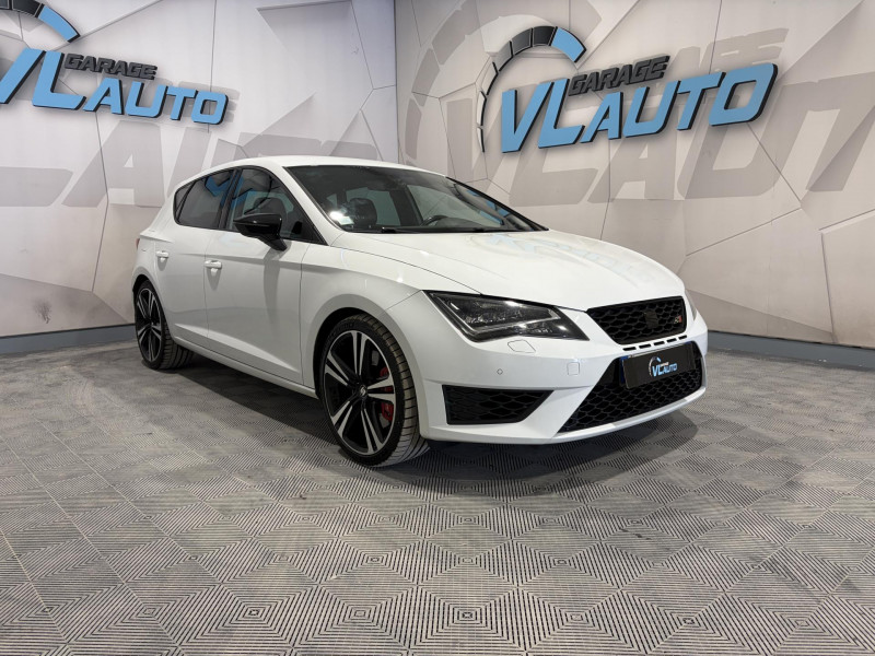 Seat LEON 2.0 TSI 290 Cupra DSG6 ESSENCE Blanc Occasion à vendre