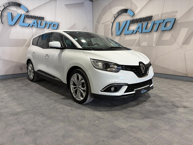 Renault GRAND SCENIC Blue dCi 120 Business 7 Places DIESEL BLANC Occasion à vendre