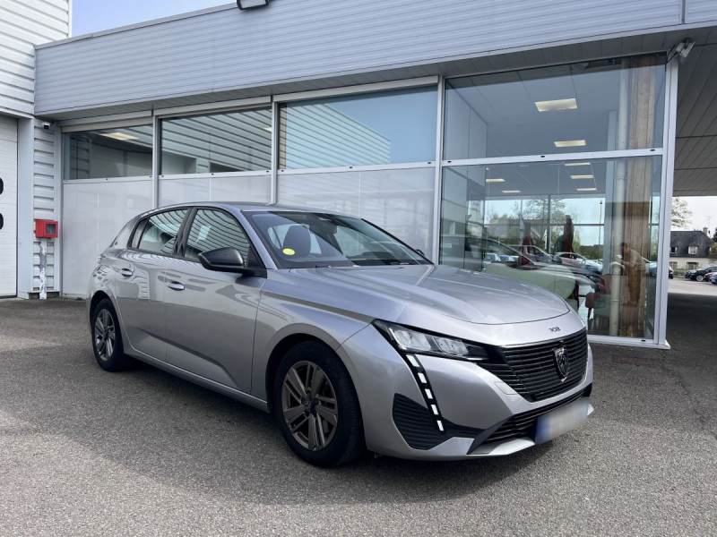 Peugeot 308 (3) BlueHDI 130 ACTIVE PACK Diesel Gris clair Occasion à vendre