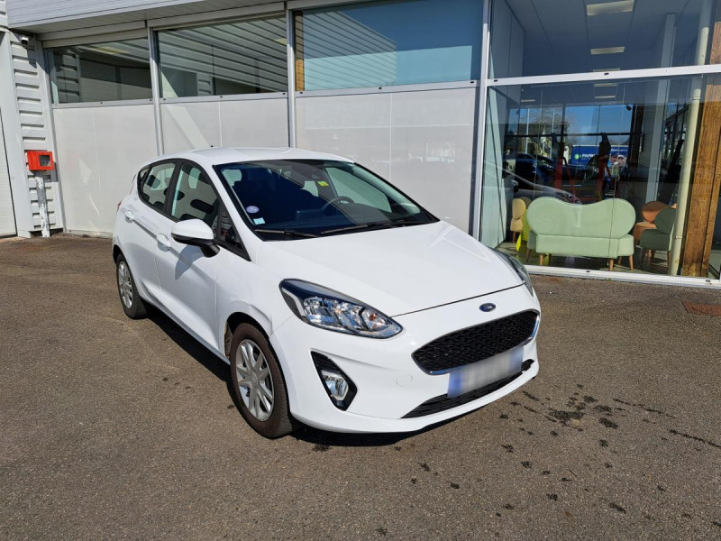 Ford Fiesta (7) 1.0 EcoBoost 95ch CONNECT BUSINESS Essence Blanc Occasion à vendre