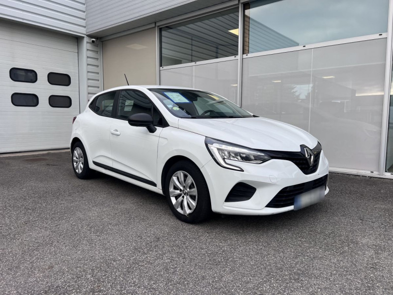 Renault Clio Société (5) 8158 euros HT Air Blue dCi 85 Diesel Blanc Occasion à vendre