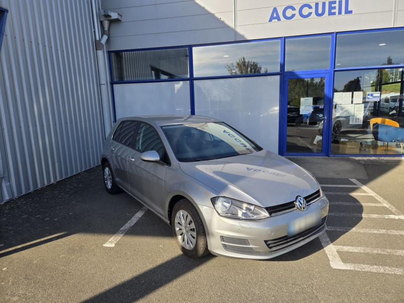 Volkswagen Golf (7) 1.6 TDI 105 BVM5 Trendline Diesel Gris clair Occasion à vendre