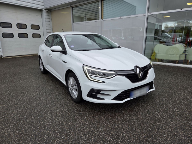 Renault Mégane Berline (4) Business TCe 115 FAP -21N Essence Blanc Occasion à vendre