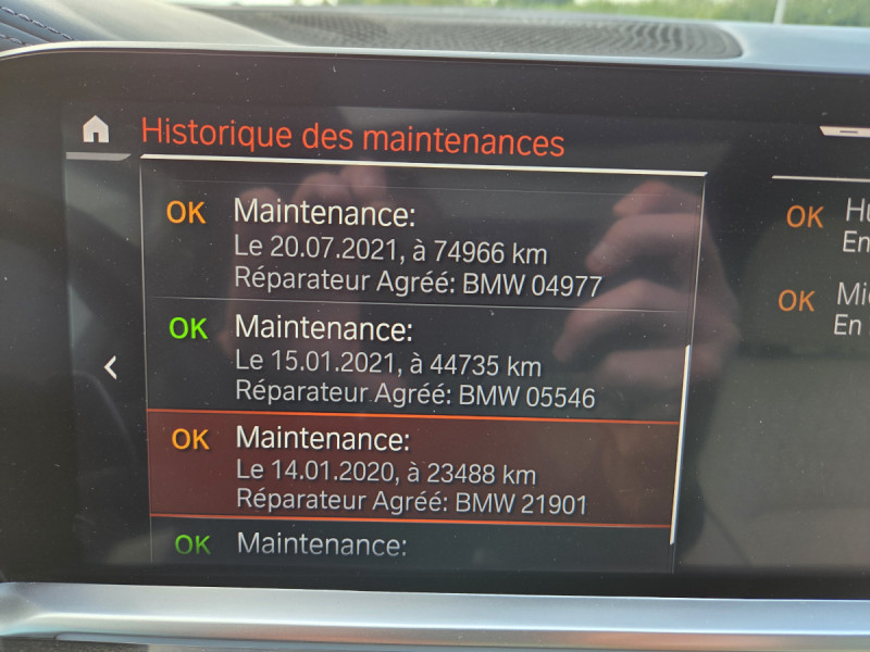 Photo 35 de l'offre de Bmw X5 (4) xDrive30d 265ch M Sport BVA8 à 39990€ chez Carlyss automobiles Vitré