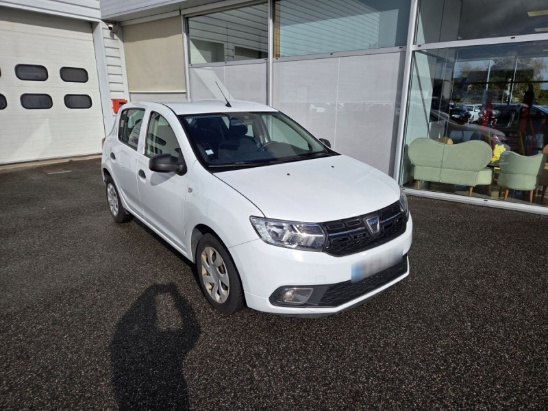 Dacia Sandero (3) Essentiel SCe 65 Essence Blanc Occasion à vendre
