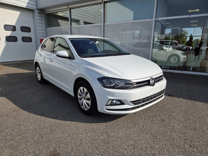 Volkswagen Polo (6) 1.0 TSI 95 Business Essence Blanc Occasion à vendre