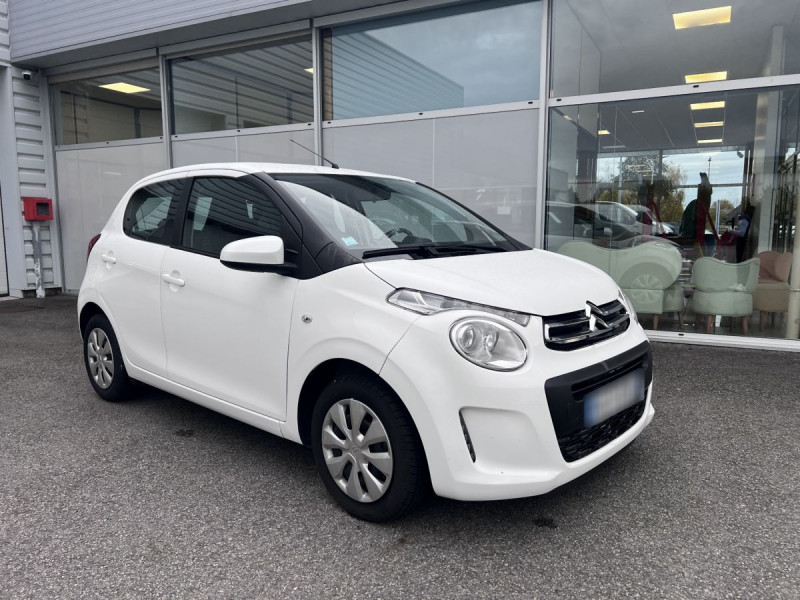 Citroën C1 (2) VTi 72 S&S BVM Feel Essence Blanc Occasion à vendre