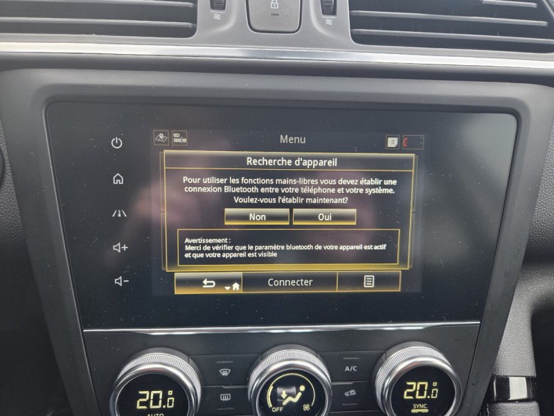 Photo 13 de l'offre de RENAULT Kadjar Evolution dCi 115 EDC à 15990€ chez Carlyss automobiles Vitré