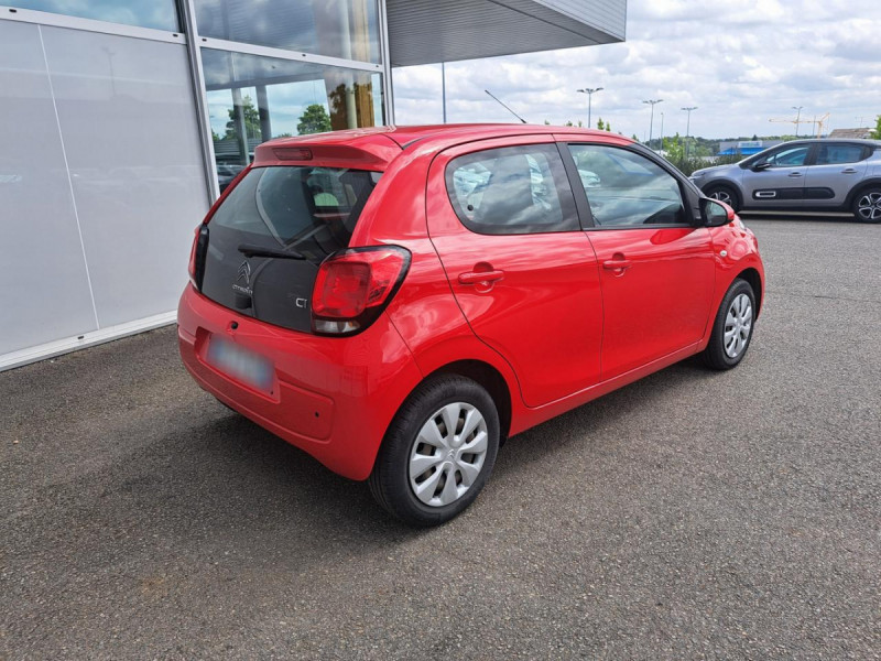 Photo 5 de l'offre de Citroën C1 (2) VTi 72 S&S BVM Feel à 9490€ chez Carlyss automobiles Vitré