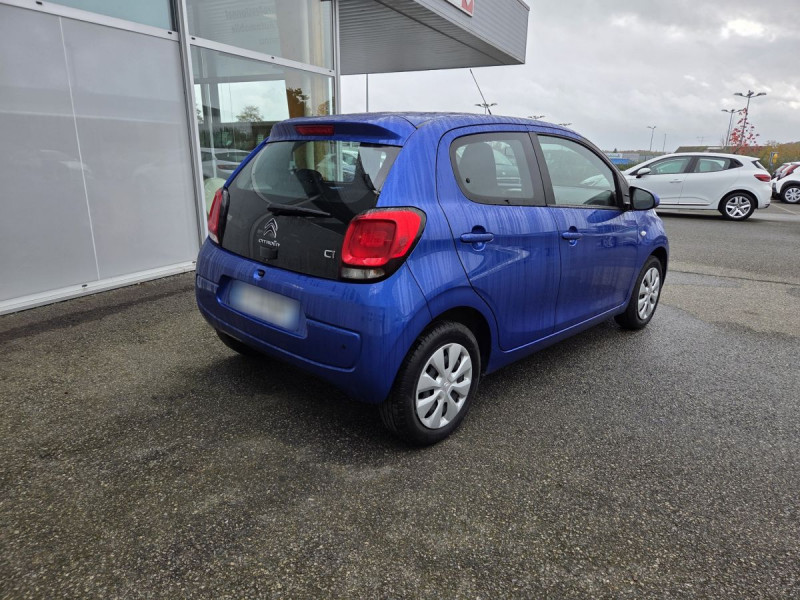 Photo 3 de l'offre de Citroën C1 (2) VTi 72 S&S BVM Feel à 9490€ chez Carlyss automobiles Vitré