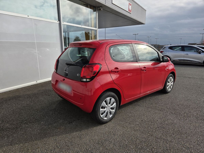 Photo 3 de l'offre de Citroën C1 (2) VTi 72 S&S BVM Feel à 9790€ chez Carlyss automobiles Vitré