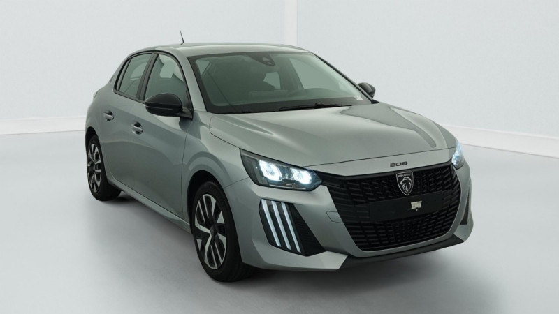 Peugeot 208 PureTech 75 S&S BVM5 Active Essence Gris clair Occasion à vendre