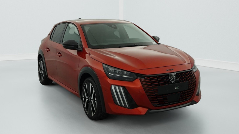 Peugeot 208 Hybrid 136 e-DCS6 GT Hybride Rouge Occasion à vendre