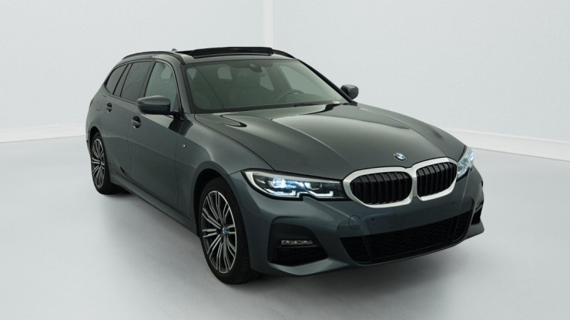 Bmw Serie 3 Touring G21 Touring 330e xDrive 292 ch BVA8 M Sport Hybride Gris clair Occasion à vendre