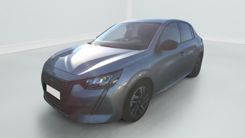 Peugeot 208 PureTech 100 S&S BVM6 Allure Essence Gris clair Occasion à vendre