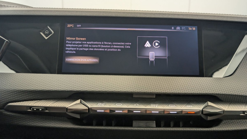 Photo 19 de l'offre de DS DS4 PureTech 130 EAT8 Rivoli à 23281€ chez Carlyss automobiles Vitré