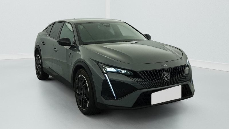 Peugeot 408 Hybrid 145 e-DCS6 GT Hybride Gris foncé Occasion à vendre