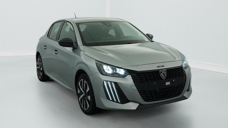 Peugeot 208 PureTech 75 S&S BVM5 Active Essence Gris clair Occasion à vendre