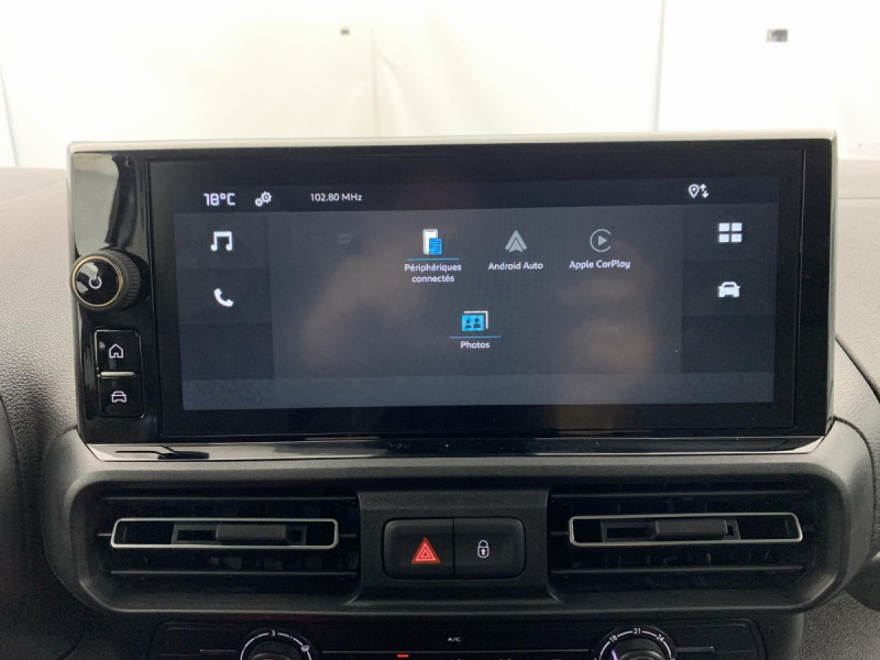 Photo 9 de l'offre de CITROEN BERLINGO VAN TAILLE M 650KG BLUEHDI 130 S&S EAT8 à 21837€ chez Carlyss automobiles Vitré