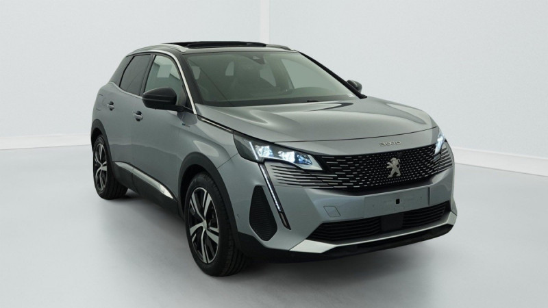 Peugeot 3008 Hybrid4 300 e-EAT8 GT Hybride Gris clair Occasion à vendre