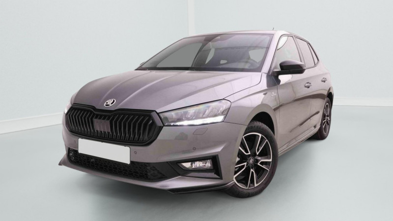 Skoda Fabia 1.0 TSi 115 DSG Monte Carlo Essence Gris clair Occasion à vendre