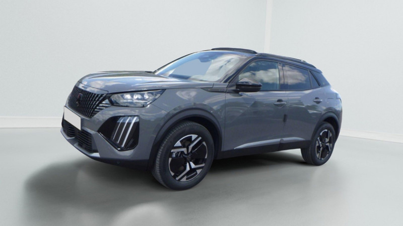 Peugeot 2008 Hybrid 145 e-DCS6 GT Essence Gris foncé Occasion à vendre