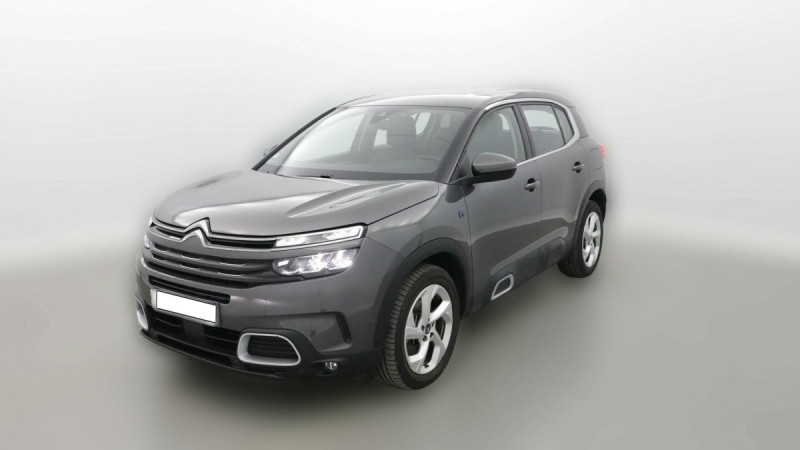 Citroen C5 Aircross C5 Aircross Hybride Rechargeable 225 S&S e-EAT8 Feel Hybride Gris foncé Occasion à vendre