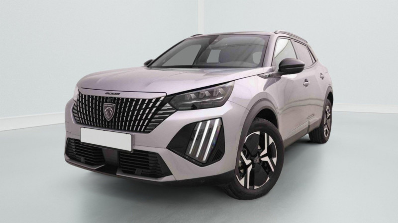 Peugeot 2008 1.2 T 130 EAT8 GT Line+ Drive Assist Essence Gris clair Occasion à vendre