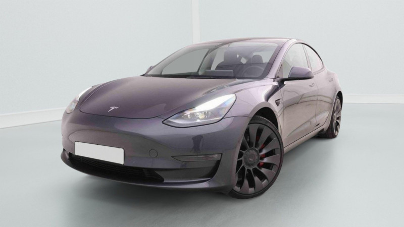 Tesla MODEL 3 78 kWh 512 AWD Performance Long Range Electrique Gris clair Occasion à vendre