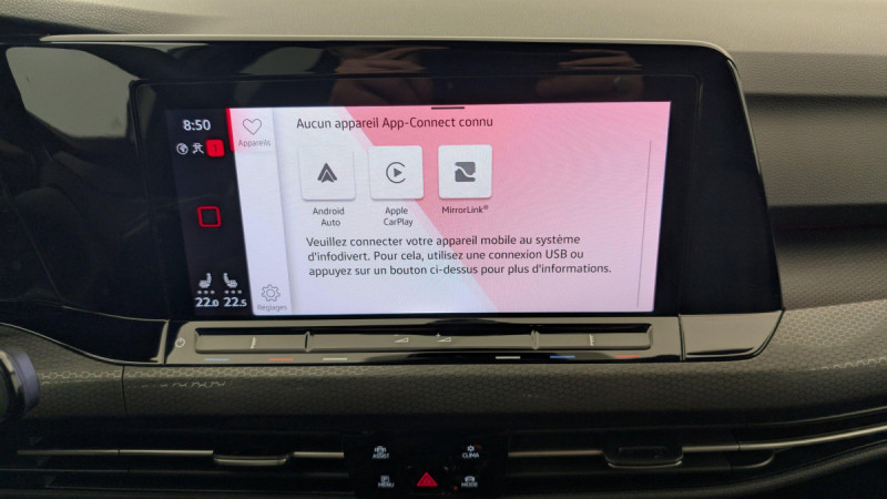 Photo 19 de l'offre de VOLKSWAGEN GOLF 8 2.0 TSI 245 DSG7 GTI à 31140€ chez Carlyss automobiles Vitré