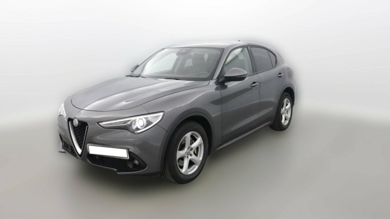 Alfa Romeo Stelvio Stelvio 2.2 150 ch AT8 Super Diesel Gris clair Occasion à vendre