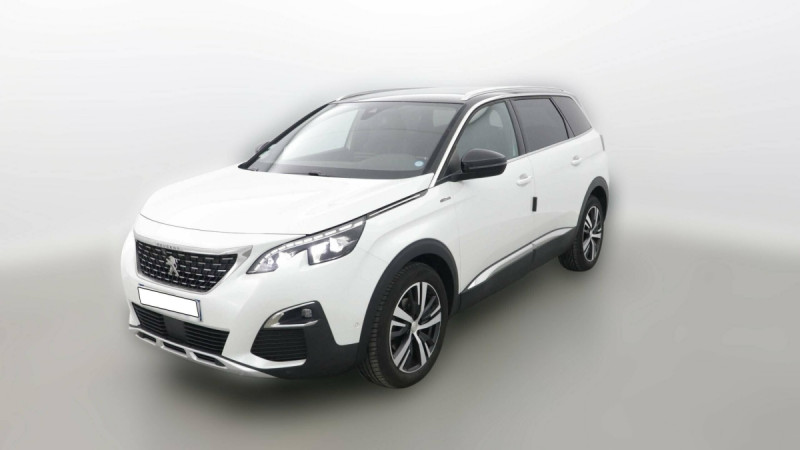 Peugeot 5008 1.2 PureTech 130ch S&S BVM6 GT Line Essence Blanc Occasion à vendre