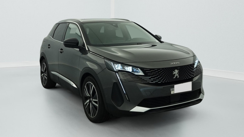 Peugeot 3008 Hybrid4 300 e-EAT8 GT Pack Hybride Gris clair Occasion à vendre