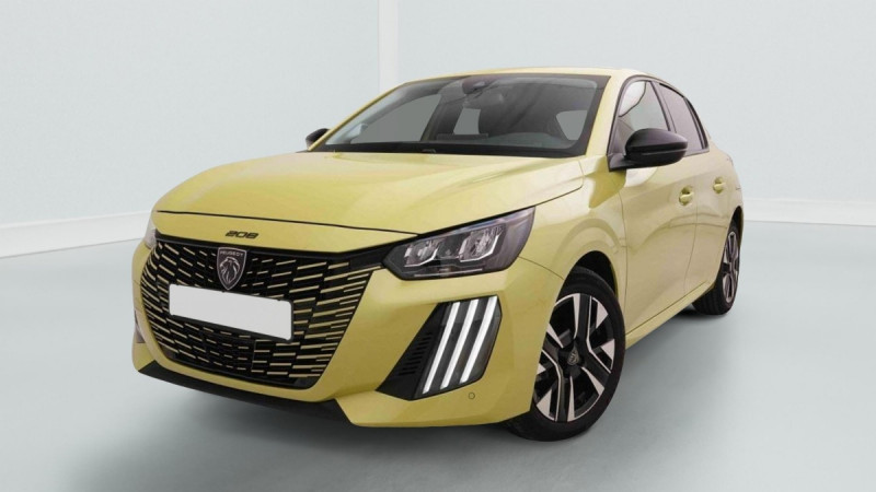 Peugeot 208 1.2 puretech 100 allure Essence Jaune Occasion à vendre