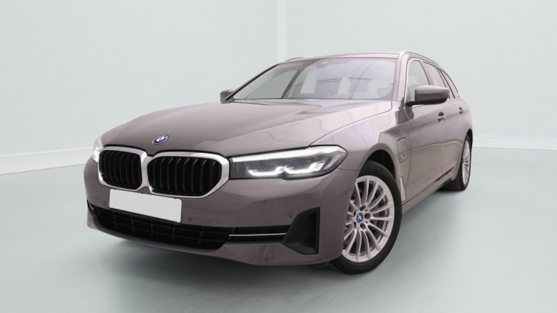 Bmw 5 530e Touring 292 PHEV Luxury Line Hybride Gris clair Occasion à vendre