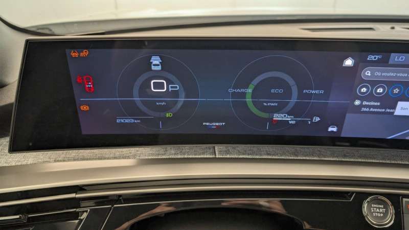 Photo 22 de l'offre de PEUGEOT 3008 NOUVEAU HYBRID 136 E-DCS6 ALLURE à 30298€ chez Carlyss automobiles Vitré