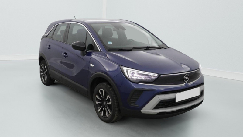 Opel Crossland Crossland 1.2 Turbo 110 ch BVM6 Elegance Essence Bleu Occasion à vendre