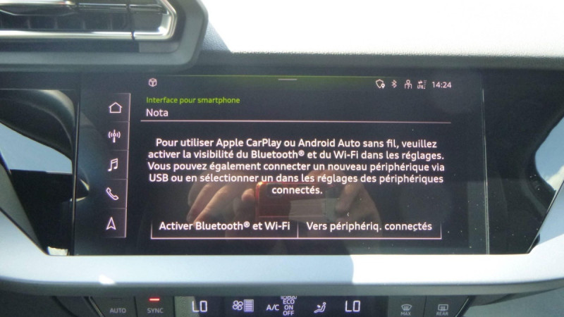 Photo 4 de l'offre de AUDI A3 SPORTBACK A3 Sportback TFSI 150 S line à 37398€ chez Carlyss automobiles Vitré