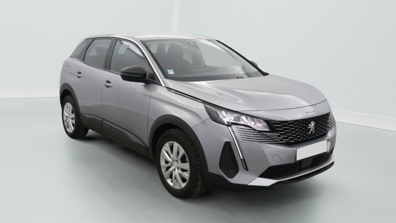 Peugeot 3008 Puretech 130ch S&S EAT8 Active Pack Essence Gris clair Occasion à vendre