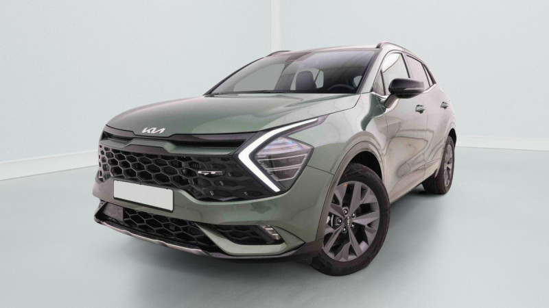 Kia SPORTAGE 1.6T-GDi HEV 215 GT-Line Hybride Vert Occasion à vendre