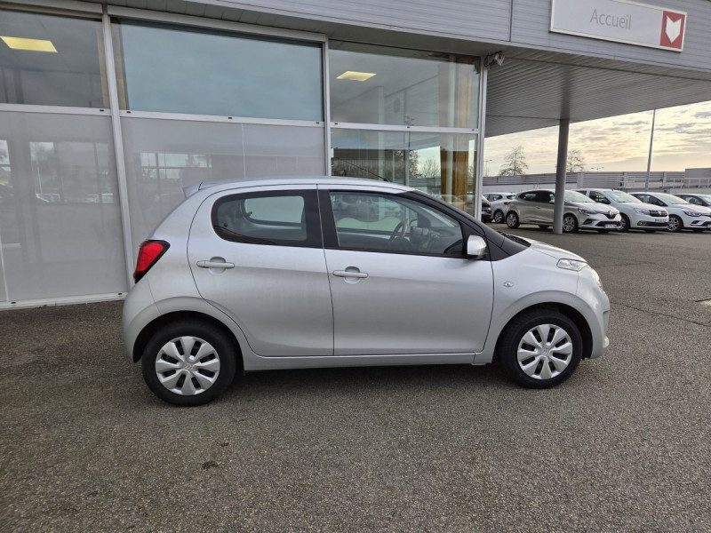 Photo 2 de l'offre de Citroën C1 (2) VTi 72 S&S BVM Feel à 9490€ chez Carlyss automobiles Vitré