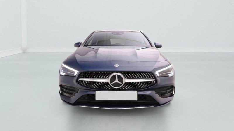 Mercedes-Benz CLA 250e 218 PHEV DCT Shooting Brake AMG-Line Hybride Bleu Occasion à vendre