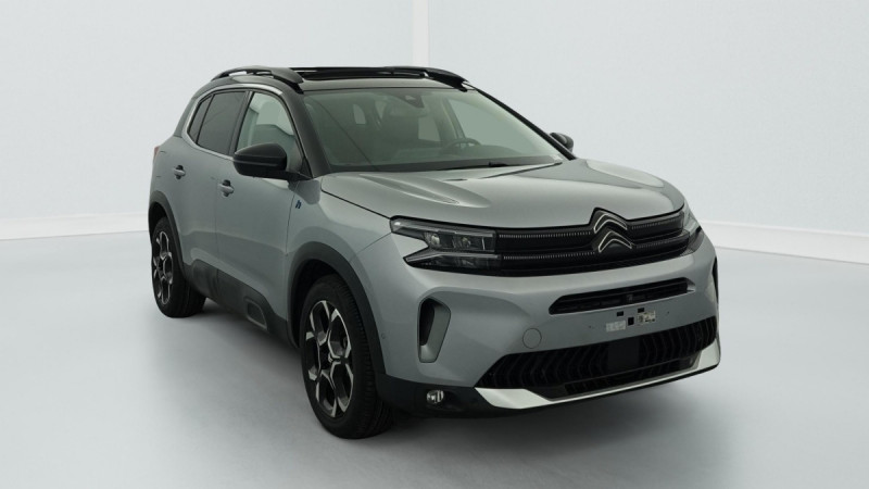 Citroen C5 Aircross Hybride Rechargeable 225 e-EAT8 Shine Hybride Gris foncé Occasion à vendre