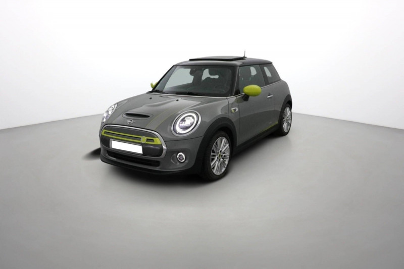 Mini HATCH 3 PORTES ELECTRIC F56 BEV HATCH 3 PORTES COOPER SE 184 CH FINITION GREENWICH Electrique Gris clair Occasion à vendre