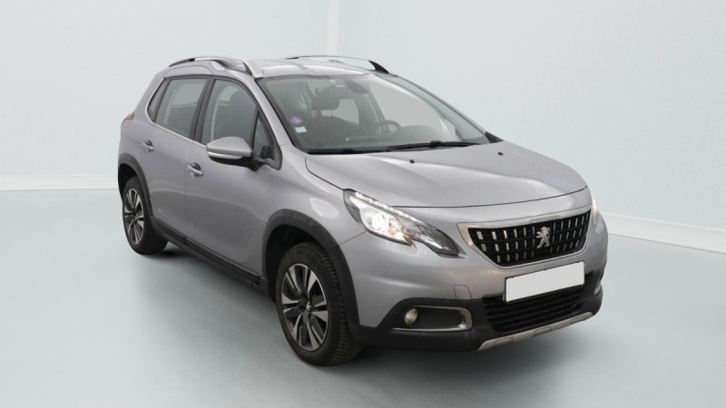 Peugeot 2008 1.2 PURETECH 110CH S&S EAT6 ALLURE Essence Gris clair Occasion à vendre