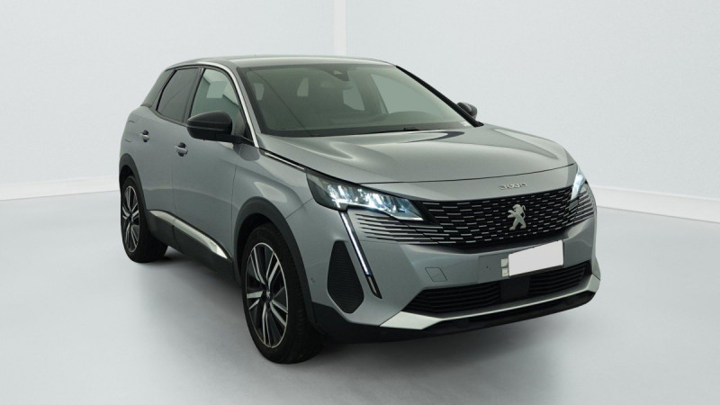 Peugeot 3008 Hybrid 180 e-EAT8 Allure Pack Hybride Gris clair Occasion à vendre