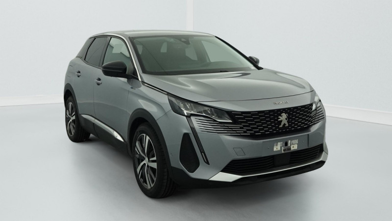 Peugeot 3008 Hybrid 225 e-EAT8 Allure Pack Hybride Gris clair Occasion à vendre