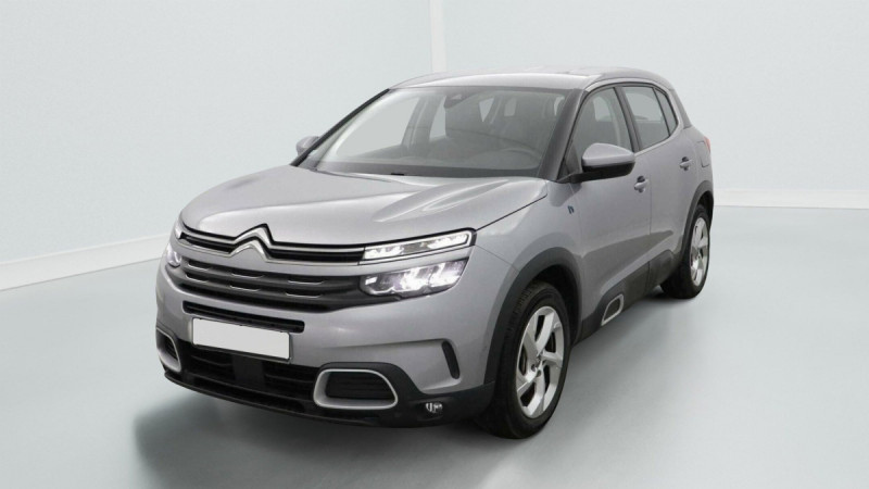 Citroen C5 Aircross C5 Aircross Hybride Rechargeable 225 S&S e-EAT8 Feel Hybride Gris clair Occasion à vendre